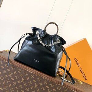 LOUIS VUITTON Off Duty Backpack Vibe brand lettering backpack